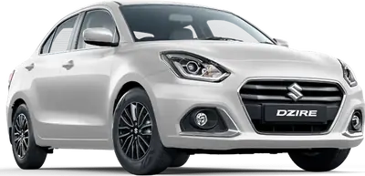 Swift Dzire self-drive rental car in Goa